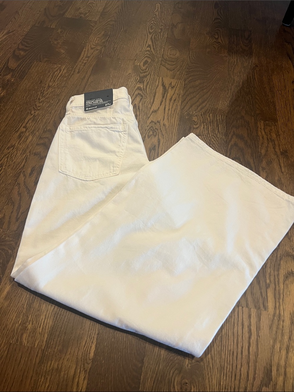 American Eagle Dreamy Drape ultra wide leg comfort stretch NWT Size 4